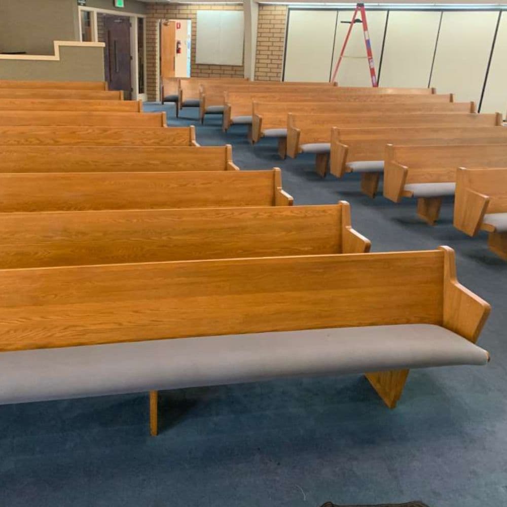 Pew Re-Up Crew restoration project