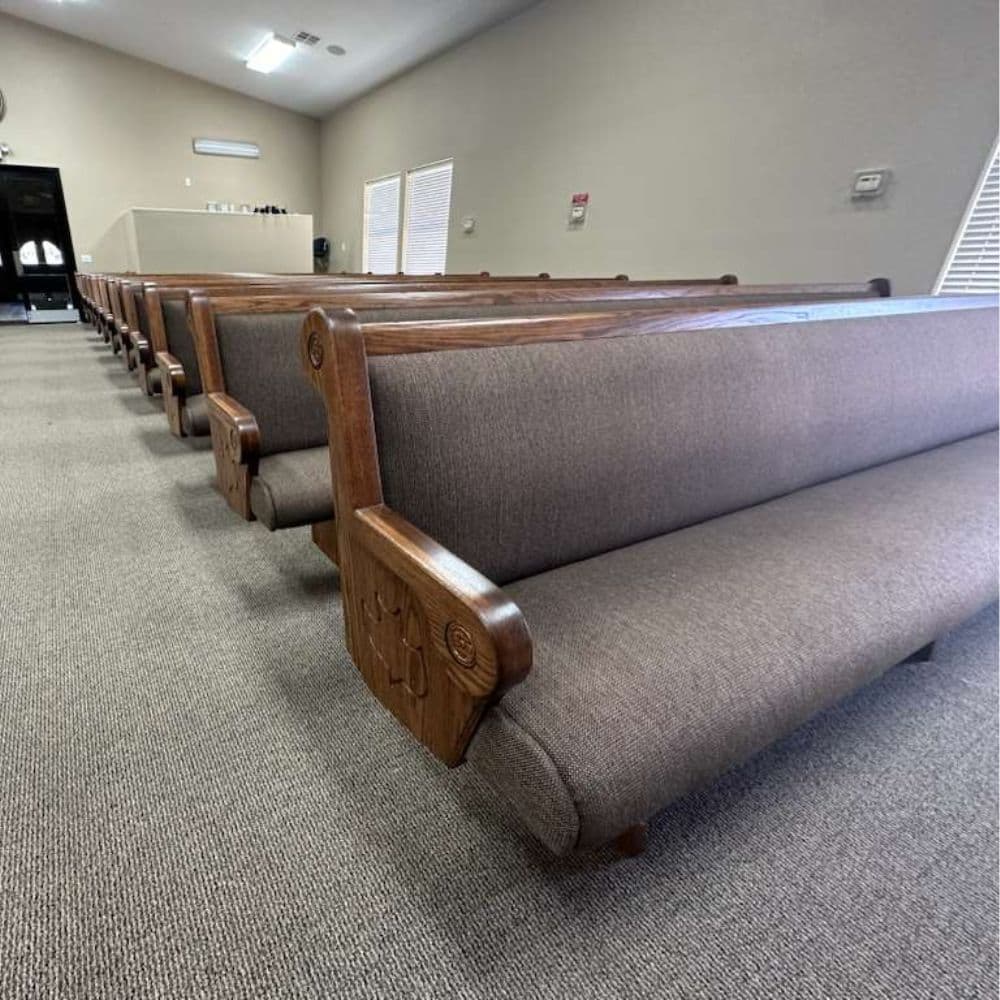 Pew Re-Up Crew restoration project