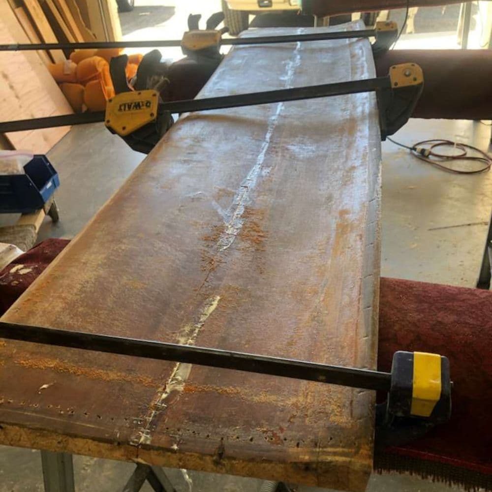 Pew Re-Up Crew restoration project