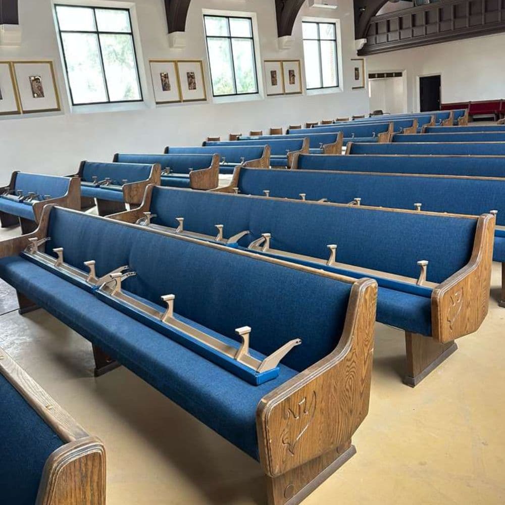 Pew Re-Up Crew restoration project