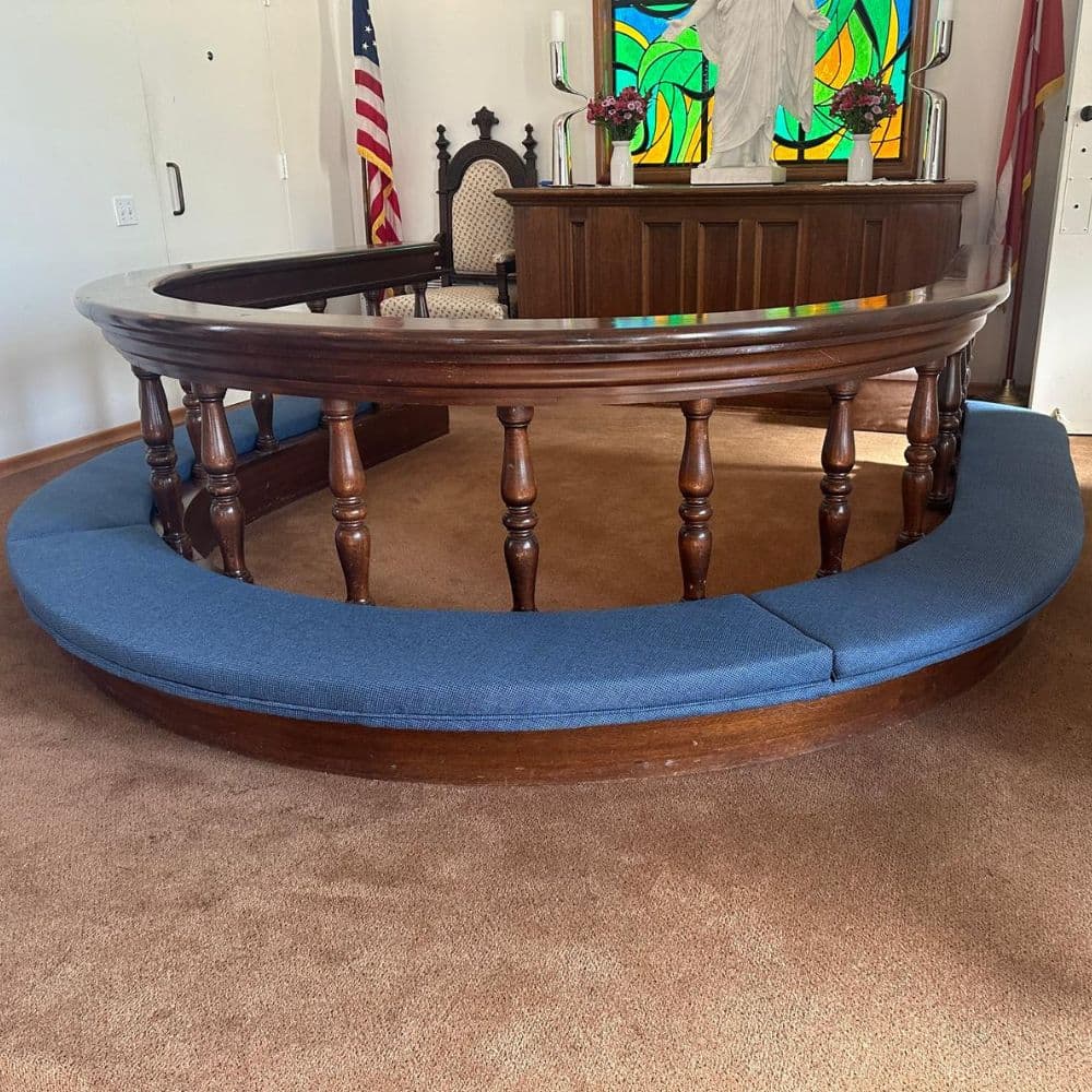 Pew Re-Up Crew restoration project