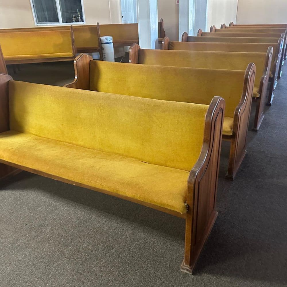 Pew Re-Up Crew restoration project